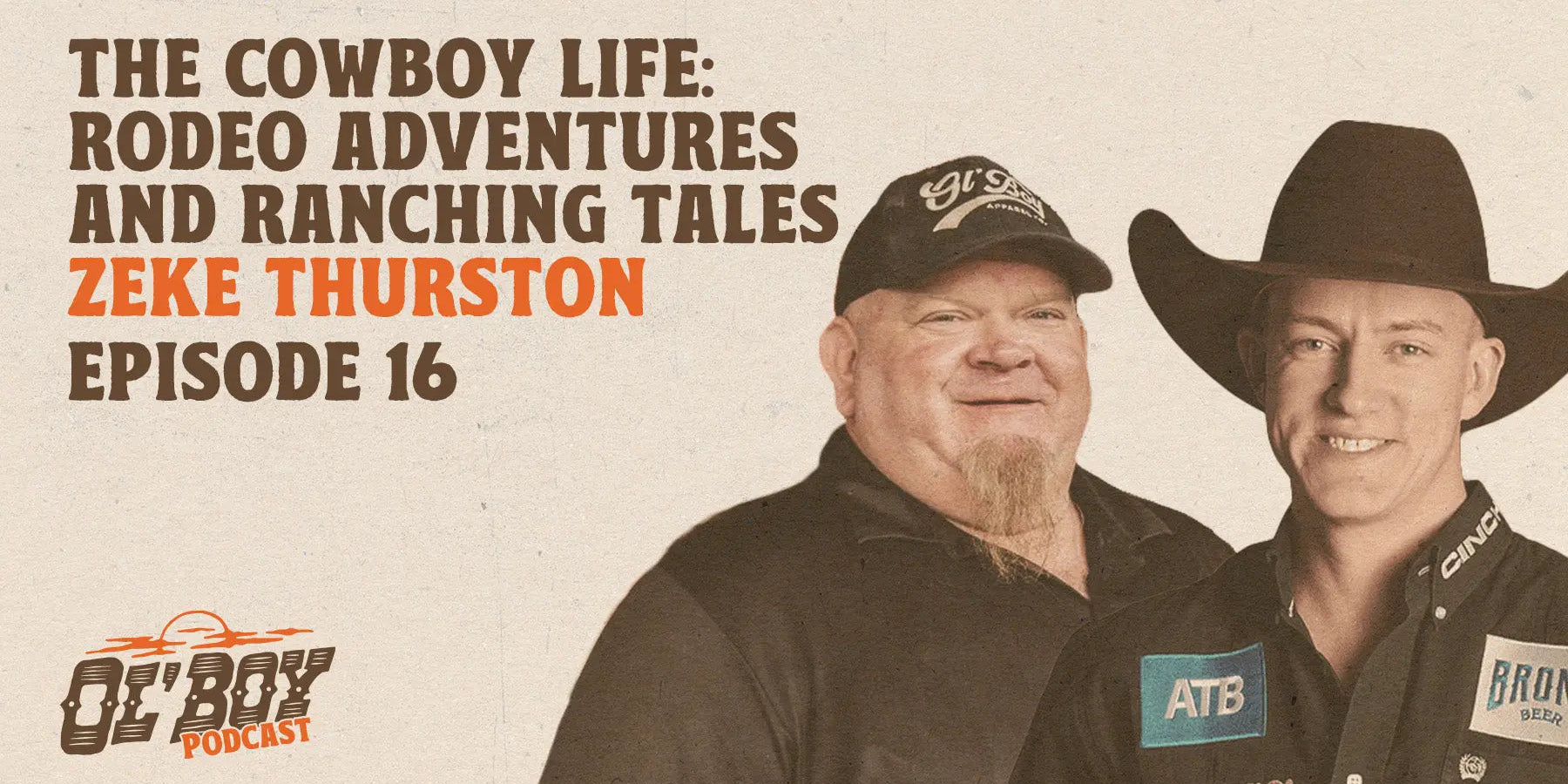 Episode 16 - The Cowboy Life: Zeke Thurston's Rodeo Adventures and Ranching Tales