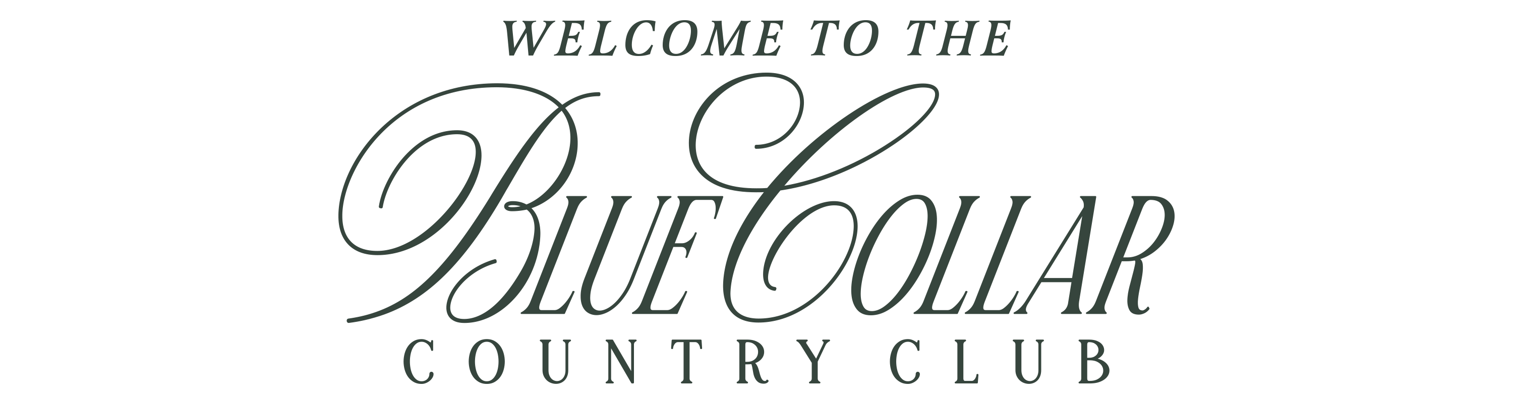 Welcome to the Blue Collar Country Club