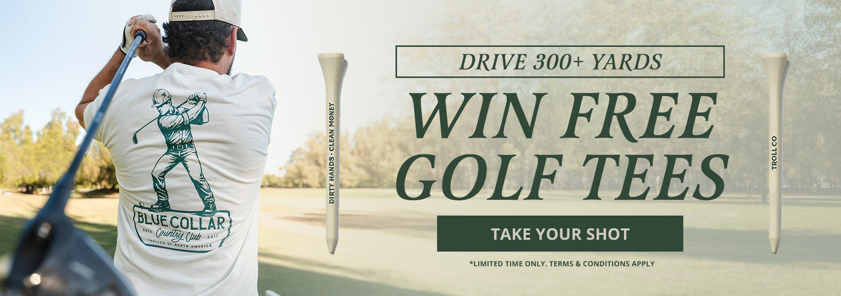 Win Free Golf Tees