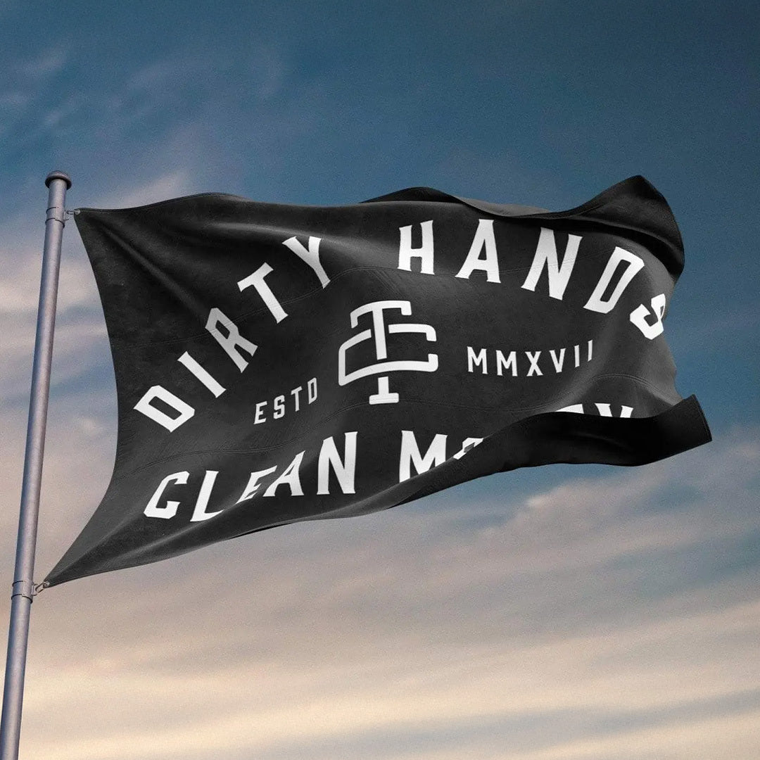 DHCM Double Sided Flag | Troll Co.