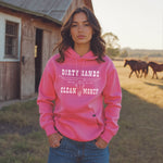 Women's DHCM Longhorn Hoodie | Color: Hot Pink
