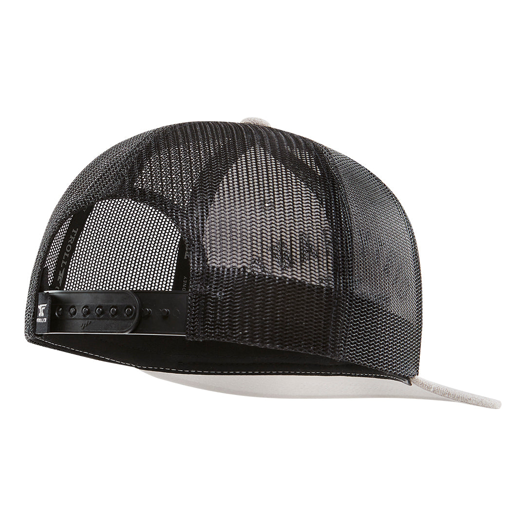 DHCM Classic Trucker Hat | Color: Heather Grey Black