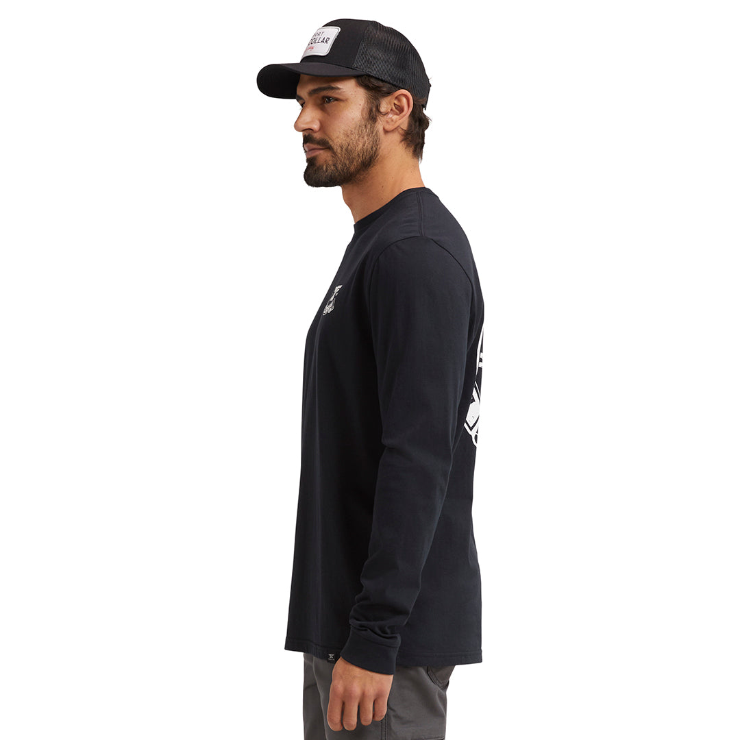 Men's DHCM Haggler Long Sleeve | Color: Black