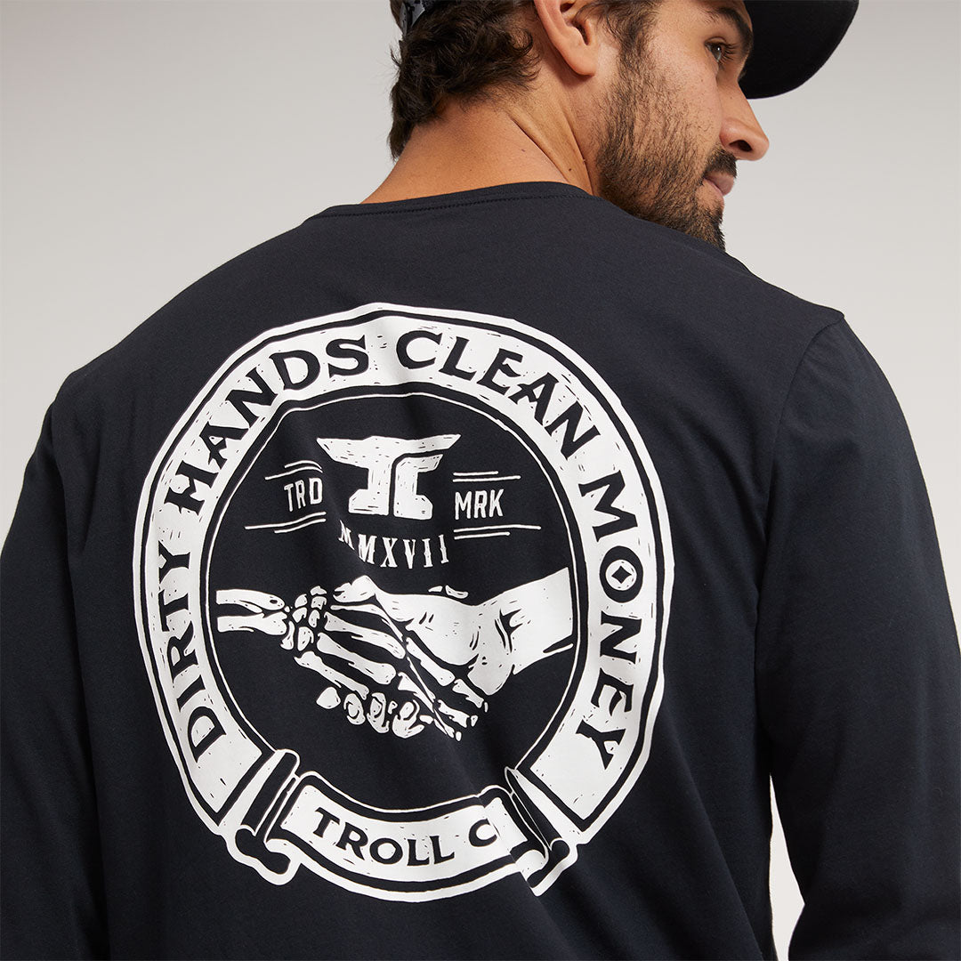 Men's DHCM Haggler Long Sleeve | Color: Black