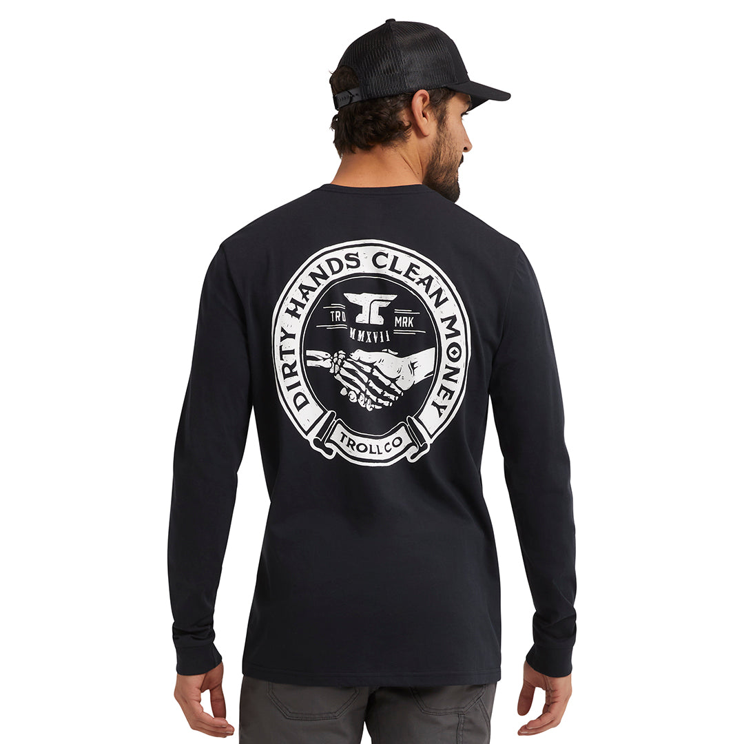 Men's DHCM Haggler Long Sleeve | Color: Black