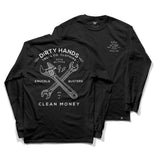 Men's DHCM Twisting Wrenches Long Sleeve | Color: Black