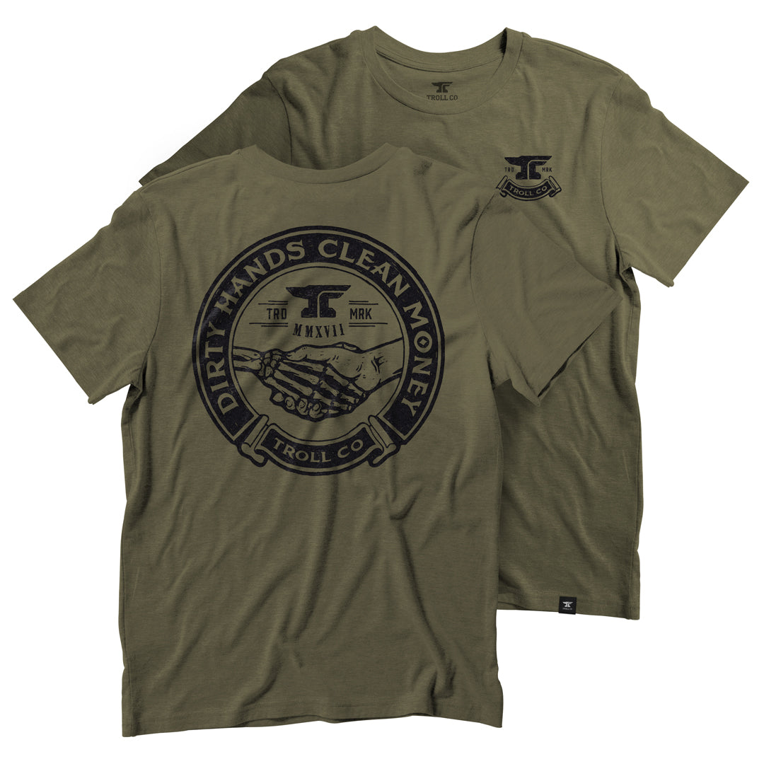 Men's DHCM Haggler T-Shirt | Color: Military Green