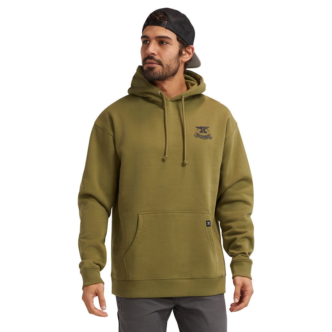 Men's DHCM Haggler Hoodie | Color: Military Green