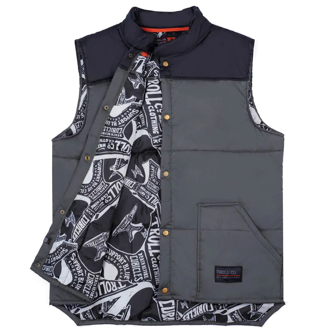 Men's Redford Vest | Color: Black Charcoal