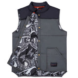 Men's Redford Vest | Color: Black Charcoal