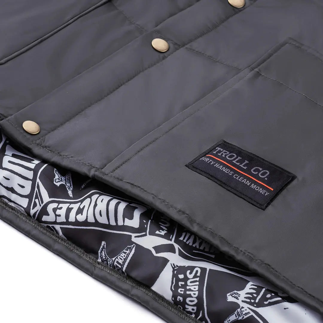 Men's Redford Vest | Color: Black Charcoal