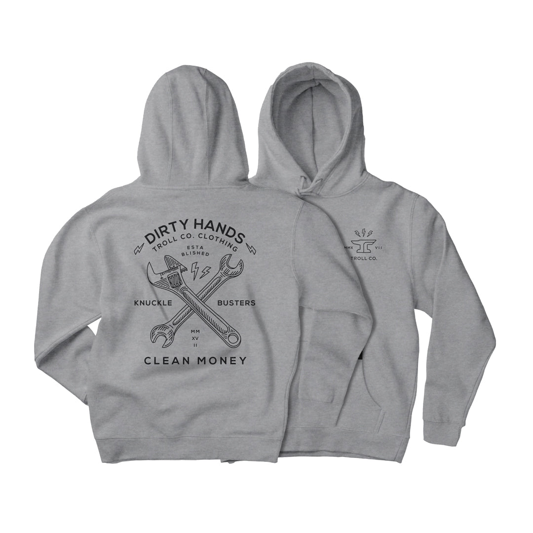 Men's DHCM Twisting Wrenches Hoodie | Color: Nickel