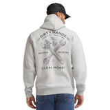 Men's DHCM Twisting Wrenches Hoodie | Color: Nickel