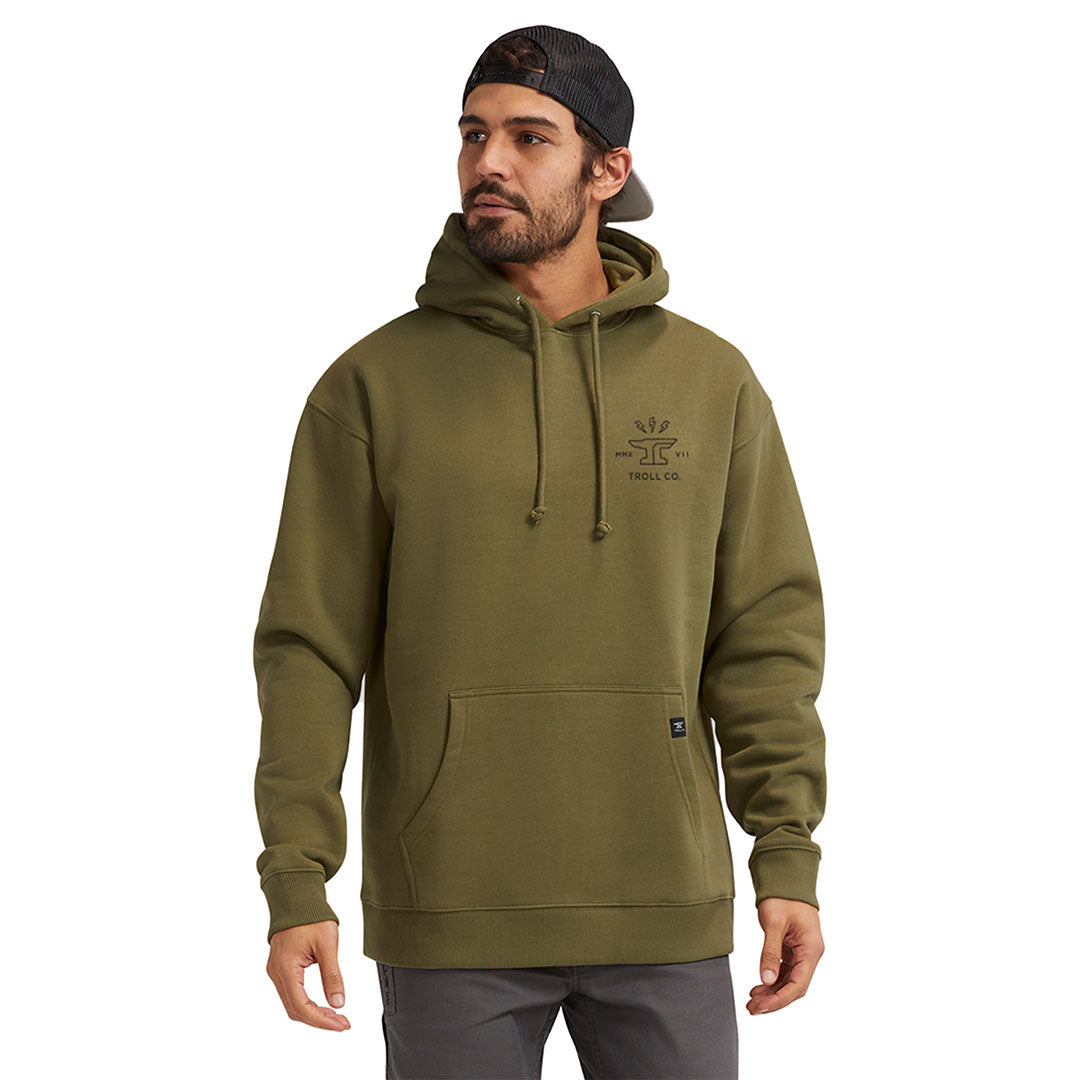 Men's DHCM Twisting Wrenches Hoodie | Color: Military Green