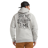 Men's Pay Me Hoodie | Color: Nickel