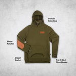 Men's DHCM Torrid Hoodie | Color: Moss