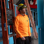 Men's DHCM UV Defender Hoodie | Color: Bright Orange