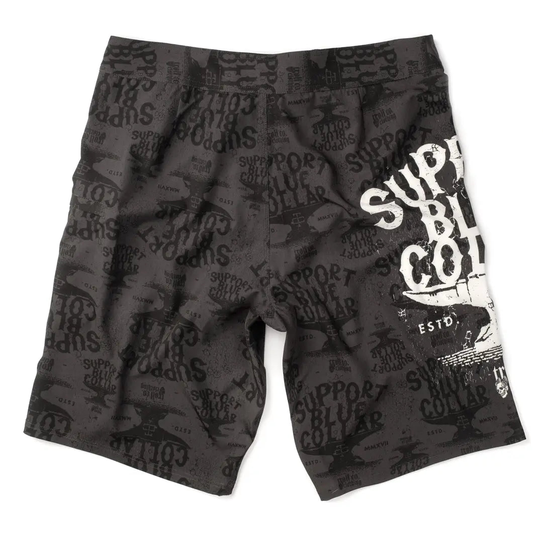 Men's Cassara Boardshort | Color: Black / White
