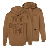Men's Pay Me Hoodie | Color: Saddle