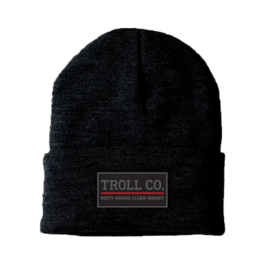 Troll Co. Beanie in Black