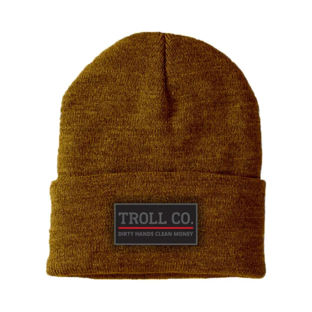 Troll Co. Beanie in Saddle