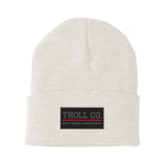 DHCM Troll Co. Beanie | Color: White