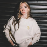 Women's DHCM Juno Crewneck | Color: Ivory
