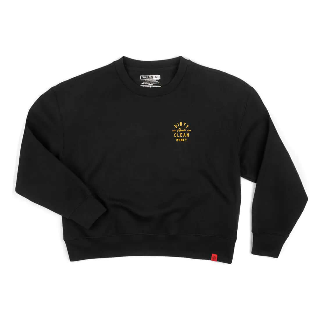 Women's DHCM Juno Crewneck | Color: Black