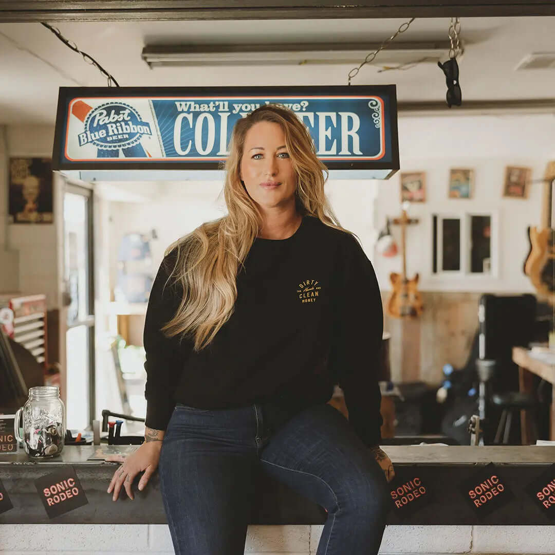 Women's DHCM Juno Crewneck | Color: Black