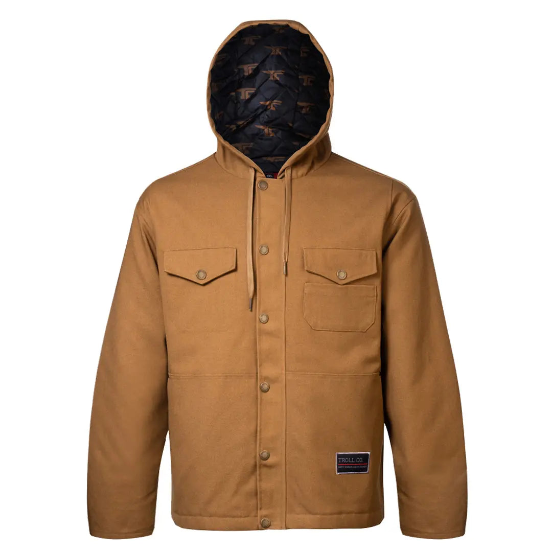 Men's Toro Insulated Canvas Jacket | Color: Saddle / Charcoal