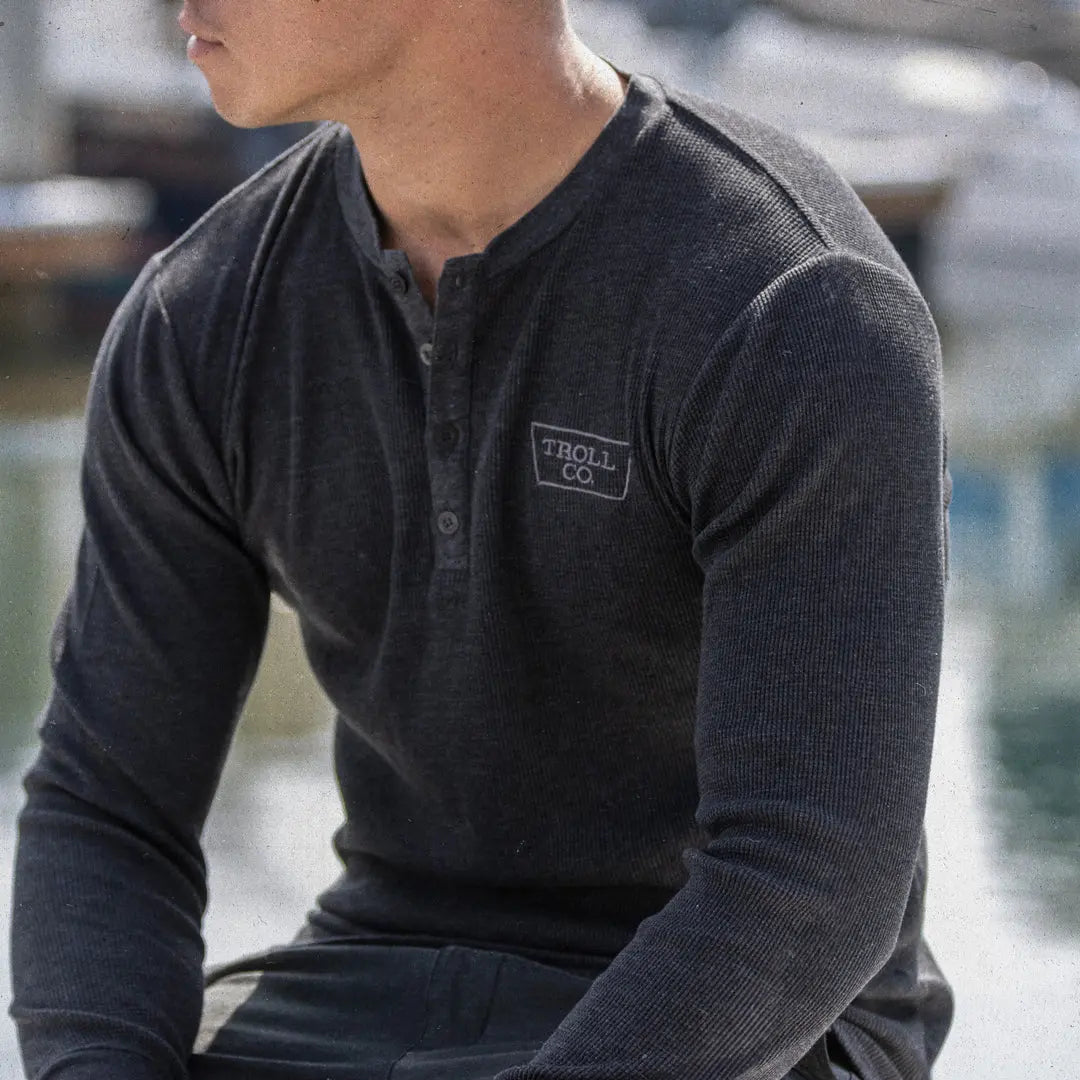 Ironman Knit Henley Radial