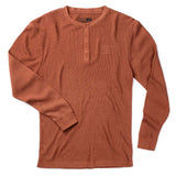 Men's Ironman Knit Henley | Color: Brick