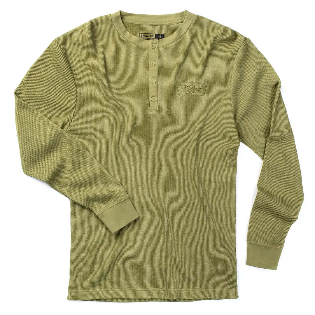 Men's Ironman Knit Henley | Color: Musk