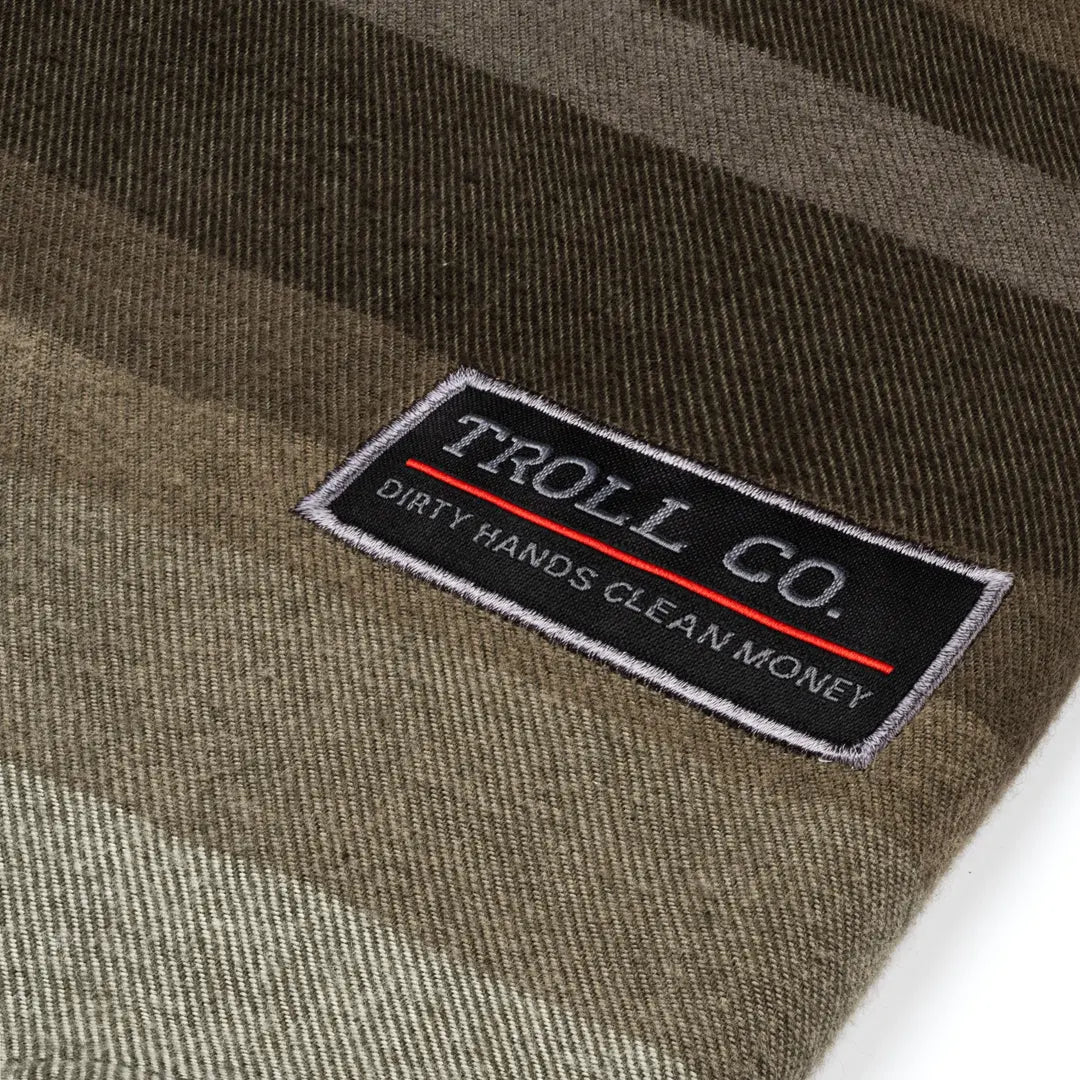 Men's Otto Flannel | Color: Green White Grey