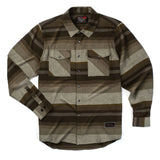 Men's Otto Flannel | Color: Green White Grey