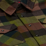 Men's Noah Flannel | Color: Blue Brown Green