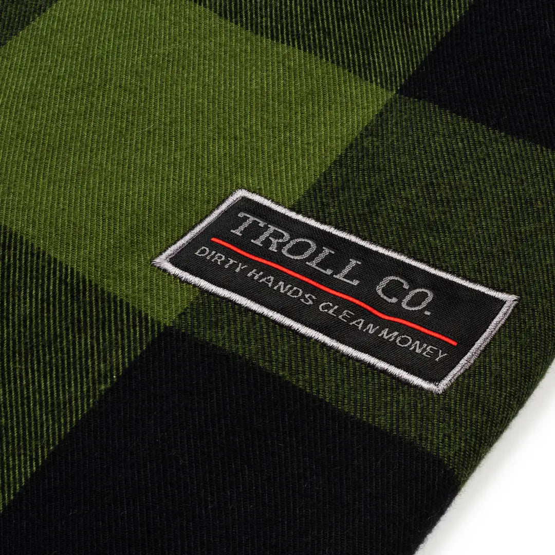 Women's Ada Flannel | Color: Green Black