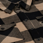 Women's Ella Flannel | Color: Beige Black