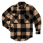 Women's Ella Flannel | Color: Beige Black