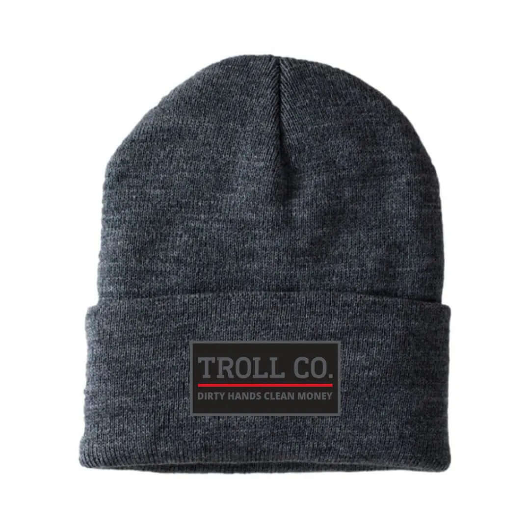 DHCM Troll Co. Beanie | Color: Charcoal