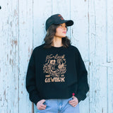 No Luck Crewneck Radial