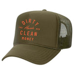 Juno Foam Trucker Hat | Color: Military Green