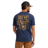 Men's Pay Me T-Shirt | Color: Navy