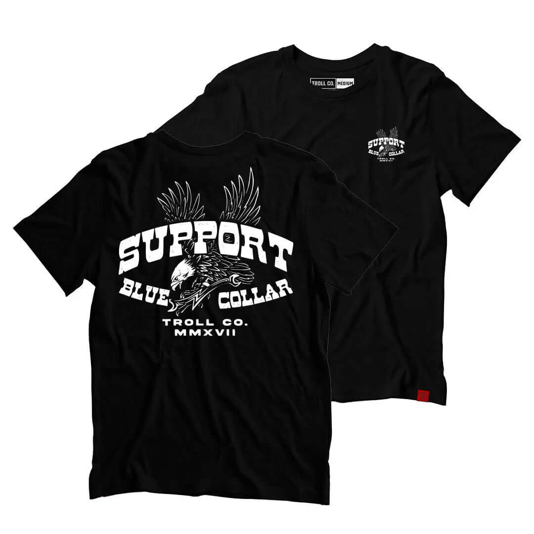 SBC Vintage Eagle Tee | Color: Black