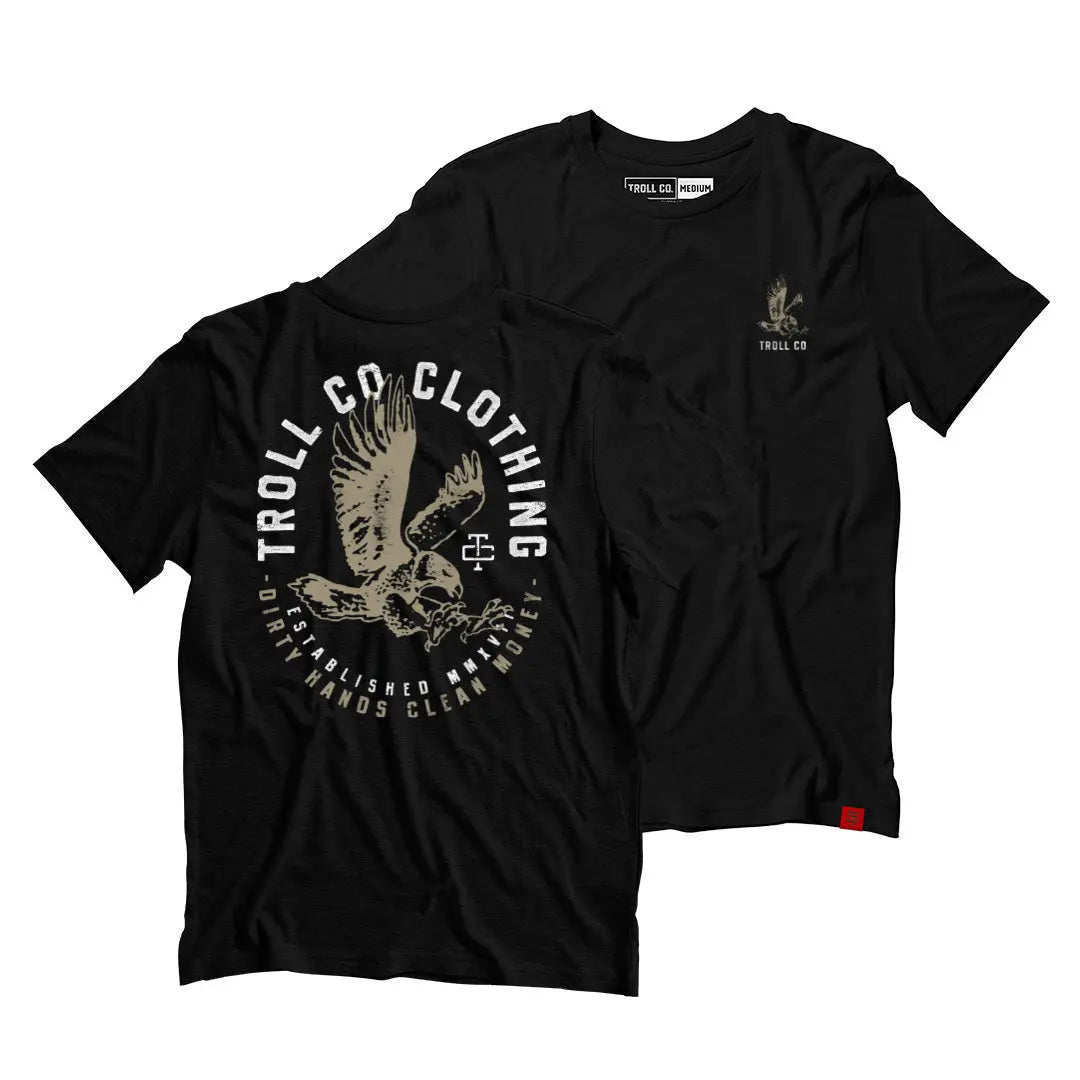 Troll Co Arrival Tee in Black