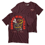 Men's SBC Serpent T-Shirt | Color: Maroon