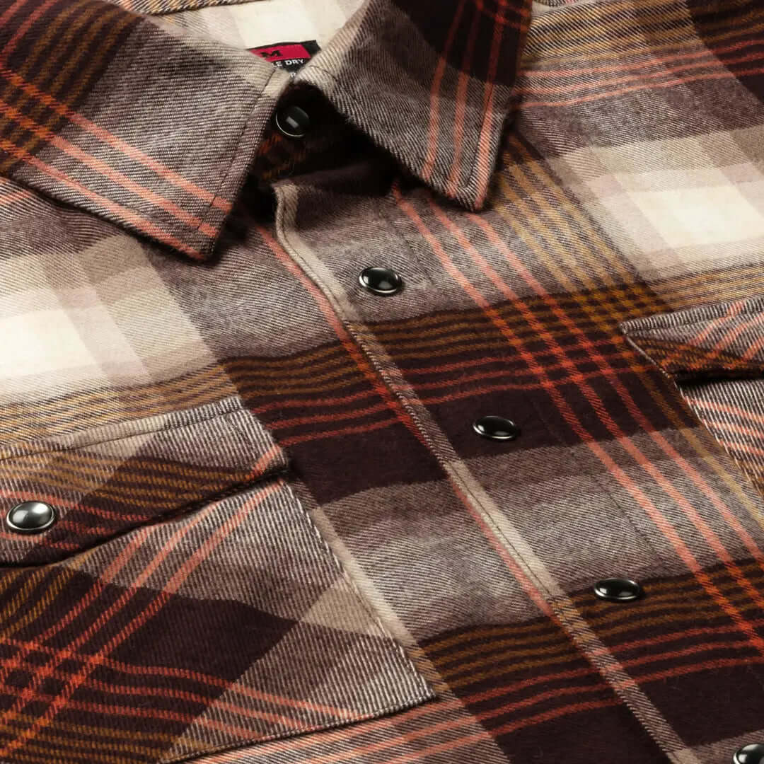 Men's True Grit Flannel | Color: Brown