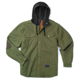 Men's Solid State Sherpa Lined Jacket | Color: Olive / Black