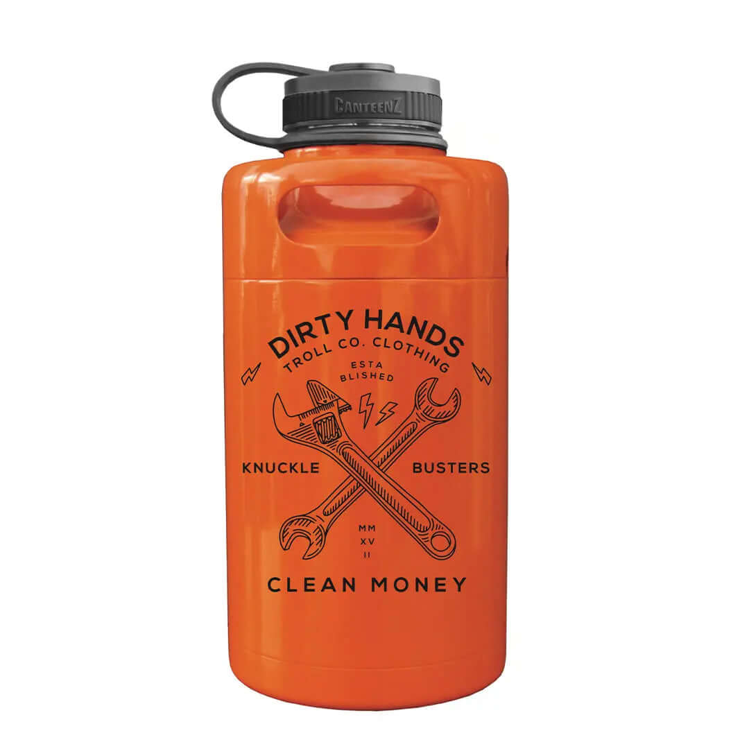 DHCM 64 OZ Mini Keg | Color: Orange
