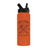 DHCM 32 OZ Outlaw - Straw Lid | Color: Orange